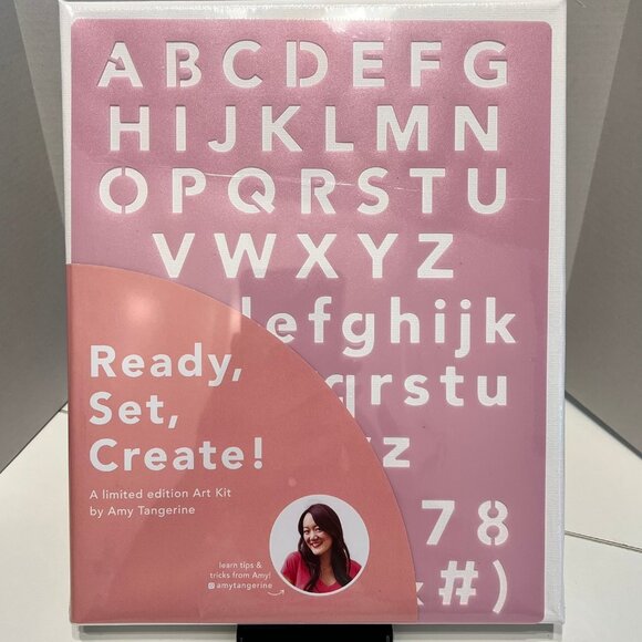 AMY TANGERINE “Ready, Set, Create!” Art Kit (NEW & SEALED!) - Picture 2 of 6